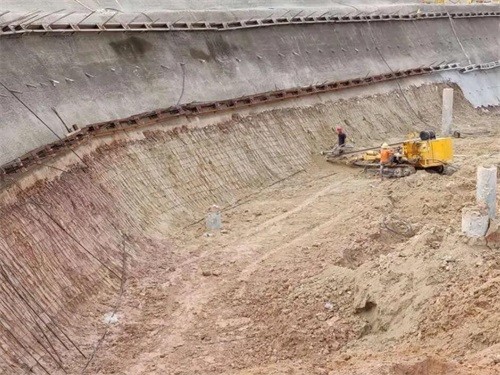 游仙基坑边坡加固
